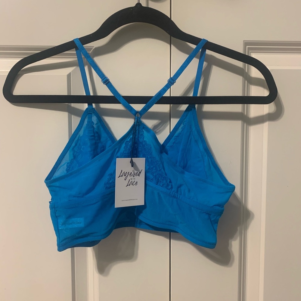 NWT Blue Lace Bralette - Picture 6 of 8
